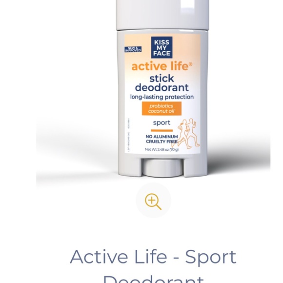 BOGO Kiss My Face Active Life Sport Stick Deodorant 2 for the price of One - Picture 1 of 3